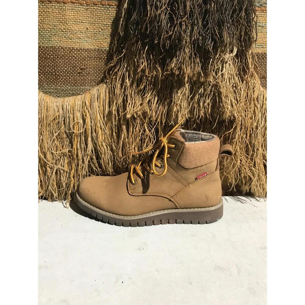 Levi's Mens Brown Lace Up Rugged Casual Boot US Men Size 8